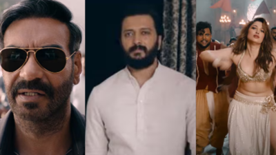 ‘Raid 2’ trailer reactions: Netizens call Ajay Devgn and Riteish Deshmukh’s film a ‘masterpiece’ already, while Tamannaah Bhatia’s blink-and-miss moment grabs attention | Hindi Movie News